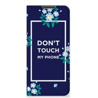 OPPO A54 5G | A74 5G | A93 5G Design Case Flowers Blue DTMP