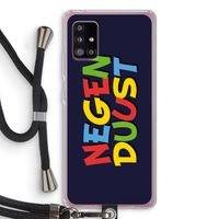 90's One: Samsung Galaxy A51 5G Transparant Hoesje met koord