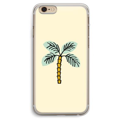 Palmboom: iPhone 6 Plus / 6S Plus Transparant Hoesje