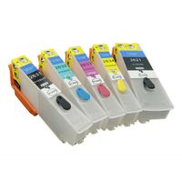 Inktmedia® - Geschikt Epson 26XL multi pack Navulbare cartridges met ARC chip