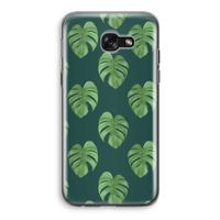 Monstera leaves: Samsung Galaxy A5 (2017) Transparant Hoesje