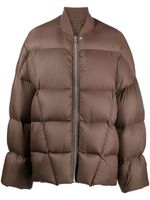 Rick Owens veste bomber Flight matelassée - Marron