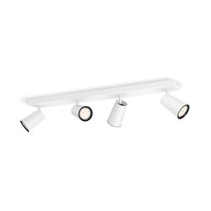 Philips Spotlamp Paisley 4-lichts wit 5057431PN