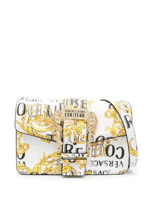 Versace Jeans Couture sac à bandoulière à imprimé baroque - Blanc
