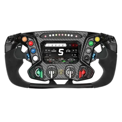 Moza Racing Automobili Lamborghini Squadra Corse Essenza SCV12 Sim-Racing Steering Wheel