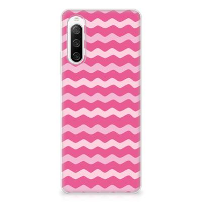 Sony Xperia 10 IV | TPU bumper | Waves Pink