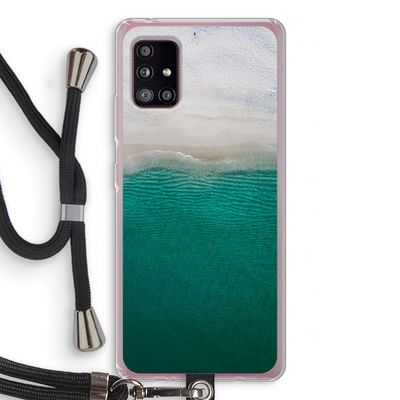 Stranded: Samsung Galaxy A51 5G Transparant Hoesje met koord