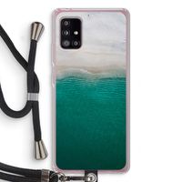 Stranded: Samsung Galaxy A51 5G Transparant Hoesje met koord