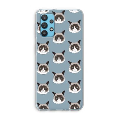 It's a Purrr Case: Samsung Galaxy A32 4G Transparant Hoesje