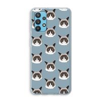 It's a Purrr Case: Samsung Galaxy A32 4G Transparant Hoesje