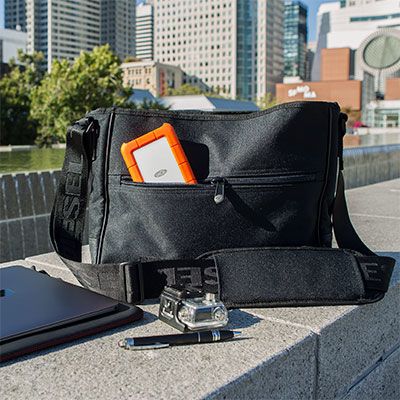 LaCie Rugged USB-C externe harde schijf 2 TB 2.5" USB Type-C 3.2 Gen 1 (3.1 Gen 1) Oranje, Zilver