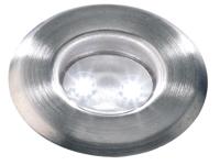 Garden lights astrum white inbouwspot 12 v 4 lm 0.5 w 6000 k - Velleman