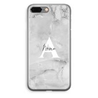 Ivory Marble: iPhone 8 Plus Transparant Hoesje