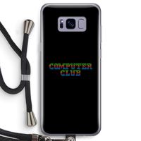 Retro: Samsung Galaxy S8 Transparant Hoesje met koord