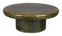 Dutchbone Ronde Salontafel 'Mush' Mangohout, 60cm