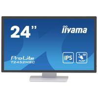 Iiyama 24 WHITE Bonded PCAP Touchscreen monitor Energielabel: E (A - G) 60.5 cm (23.8 inch) 1920 x 1080 Pixel 16:9 14 ms HDMI, DisplayPort, USB 3.1 Gen 1 IPS - thumbnail