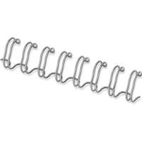 Fellowes draadruggen, doos van 100 stuks, 10 mm, zilver
