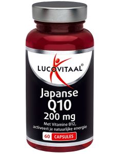 Japanse Q10 200 mg 60 capsules - Lucovitaal