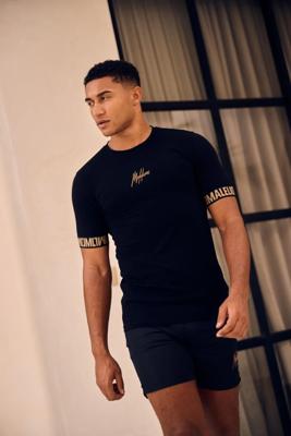 Malelions Venetian T-shirt Mm1-hs25-09 Print T-shirts 900 Black