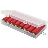 Soshine SBC-024 Batterijbox Aantal cellen: 8 18650 (l x b x h) 156 x 78 x 25 mm