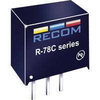 RECOM R-78C9.0-1.0 DC/DC-converter, print 9 V/DC 1 A Aantal uitgangen: 1 x Inhoud 1 stuk(s) - thumbnail
