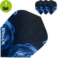 Bulls Bulls Powerflite Smoke Dartflights - Turquoise