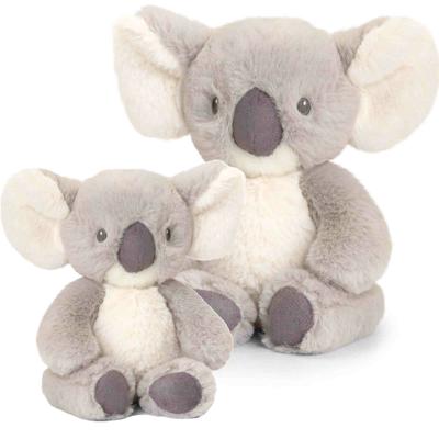Keel Toys - Pluche knuffels koala familie - 2x stuks - 14 en 25 cm - grijs - knuffeldieren setje - c Keel Toys - Pluche knuffels koala familie - 2x stuks - 14 en 25 cm - grijs - knuffeldieren setje - c