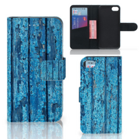 iPhone 7 | 8 | SE (2020) | SE (2022) Book Style Case Wood Blue