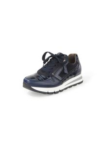 Sneakers rundnappaleer krokomotief Van Gabor Comfort blauw