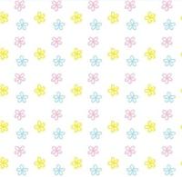Duni paasservet bloemen multi 33x33 cm