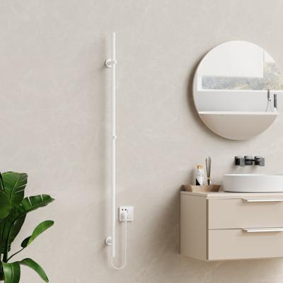 Elektrische staafhanddoekradiator Belrad Rod | 150x2.5 cm | 60 watt | Glans Wit