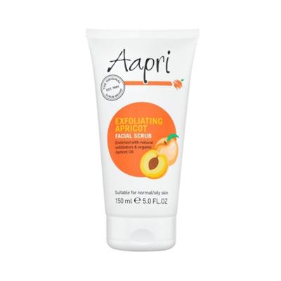 Aapri Gezichtscrub normale/vette huid exfoliating