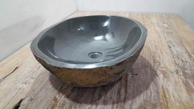 Riviersteen waskom RL250350, 55x41x15 cm