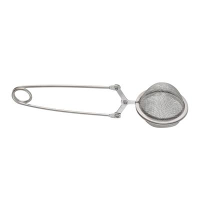 Gerimport Theefilter klem - RVS -zilver - D4 cm - theezeef - keukenaccessoires