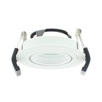 Klemko Lumiko armatuur rond wit pan tilt 863910