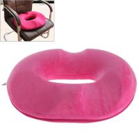 Kantoor verdikking Crystal Velvet hip anti-aambeien kussen maat: 45x41x7cm (Rose rood)
