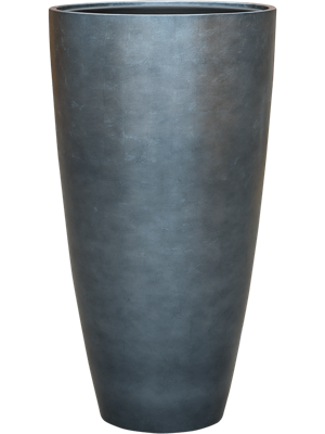 Baq Metallic Silver leaf Partner matt ice blue (met inzetbak), 40x75cm