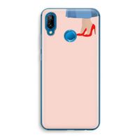 High heels: Huawei P20 Lite Transparant Hoesje