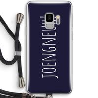 Joengneuh!: Samsung Galaxy S9 Transparant Hoesje met koord
