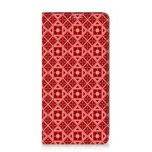 Samsung Galaxy S20 FE Hoesje met Magneet Batik Rood