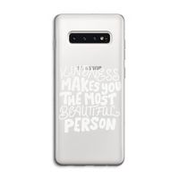 The prettiest: Samsung Galaxy S10 4G Transparant Hoesje