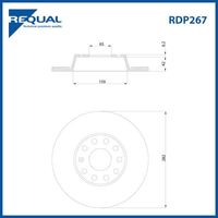 Requal Remschijf RDP267