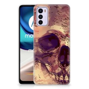 Silicone Back Case Motorola Moto G42 Skullhead