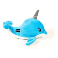 Knuffel voor honden Gloria Nuka 11 x 25 x 13 cm Narwal Polyester Polypropyleen