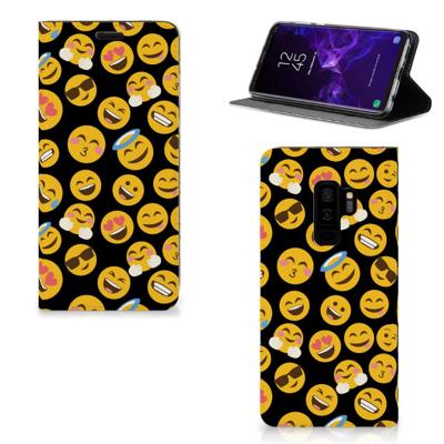 Samsung Galaxy S9 Plus | Hoesje met Magneet | Emoji