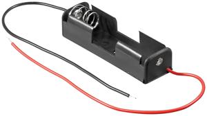 Goobay 11460 Batterijhouder 1 AA (penlite) Kabel (l x b x h) 57.5 x 16 x 13.5 mm