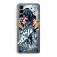 Golden Raven: Samsung Galaxy S21 Transparant Hoesje
