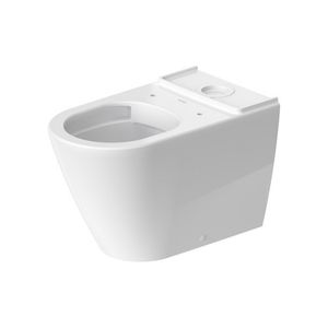 Toilet Duravit D-Neo HygieneGlaze Staand Voor Reservoir Rimless Diepspoel 65 cm Hoogglans Wit Duravit