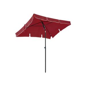 Opvouwbare parasol voor balkon, Rood-1 / 200 X 125 cm