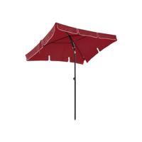 Opvouwbare parasol voor balkon, Rood-1 / 200 X 125 cm - thumbnail